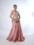 Blush Pink Embellished Lehenga Set