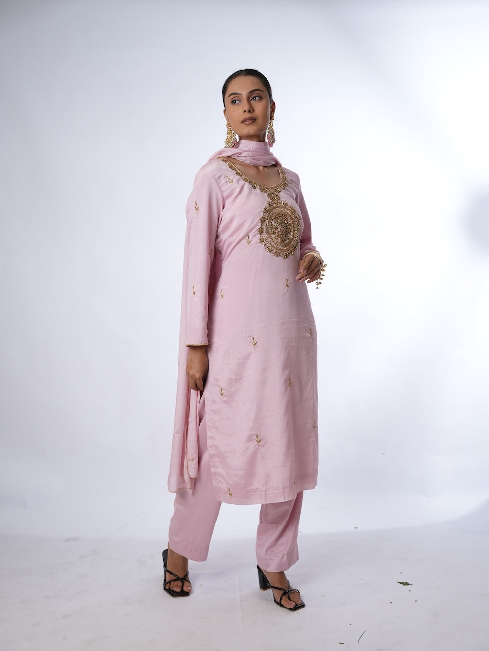 Blushing Rose Gold Elegance Set