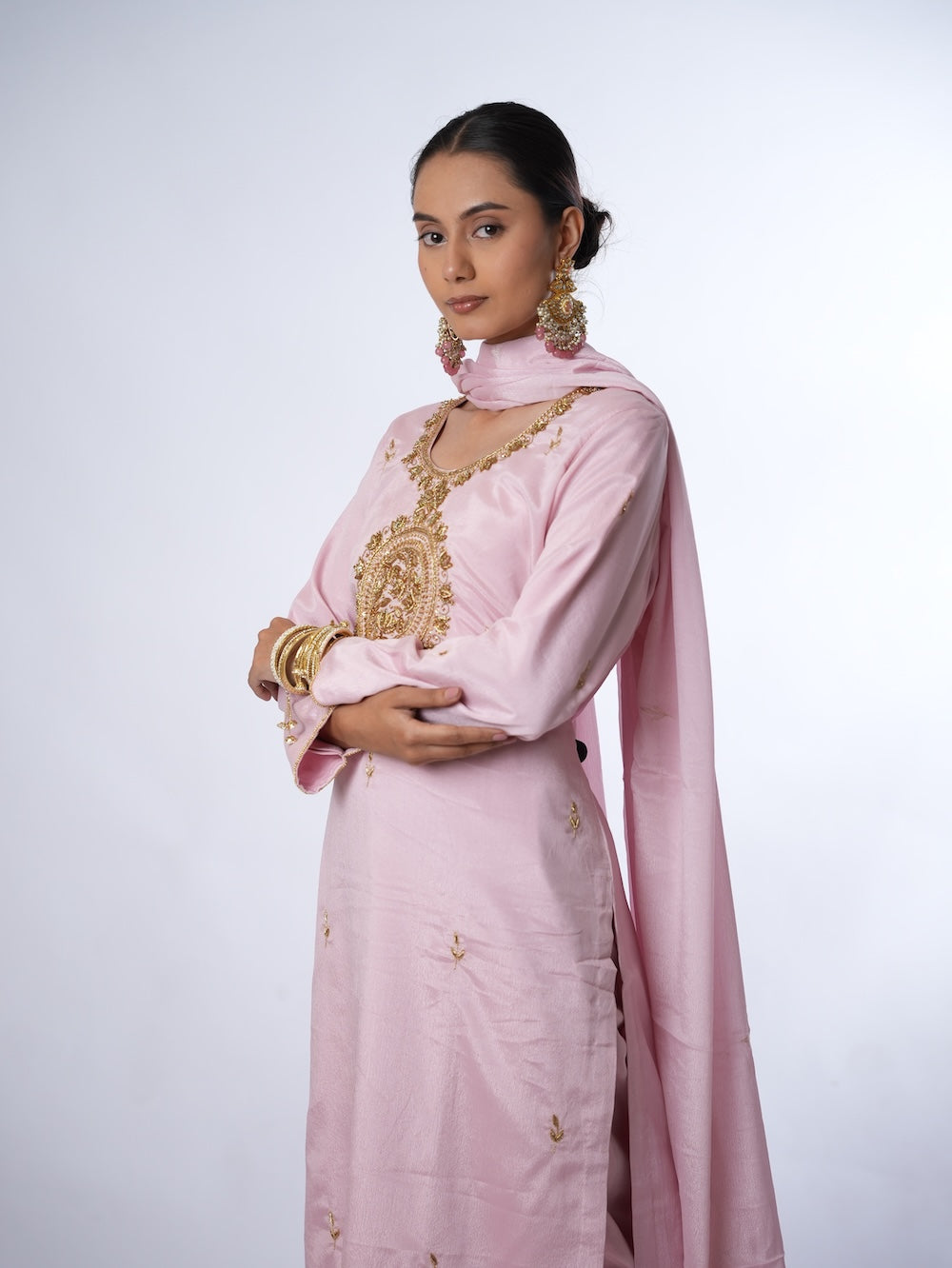 Blushing Rose Gold Elegance Set