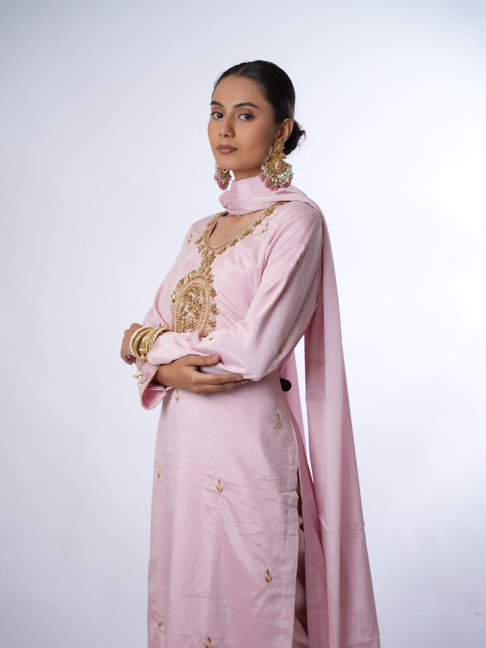 Blushing Rose Gold Elegance Set
