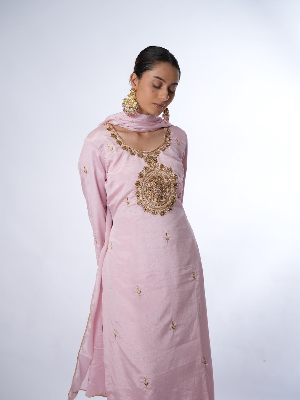 Blushing Rose Gold Elegance Set