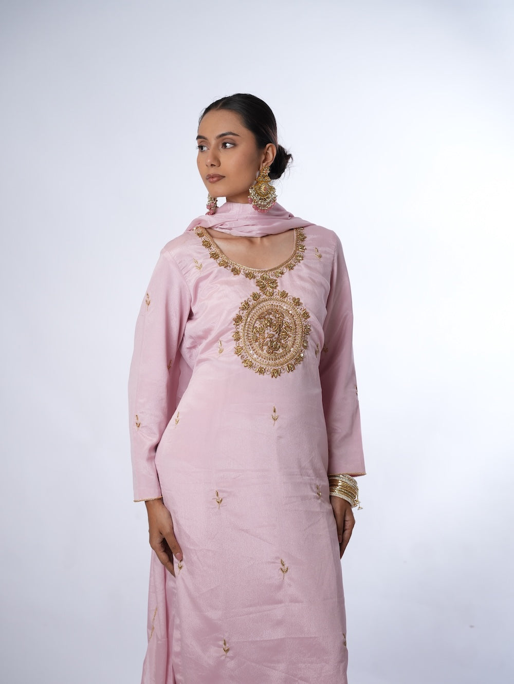 Blushing Rose Gold Elegance Set