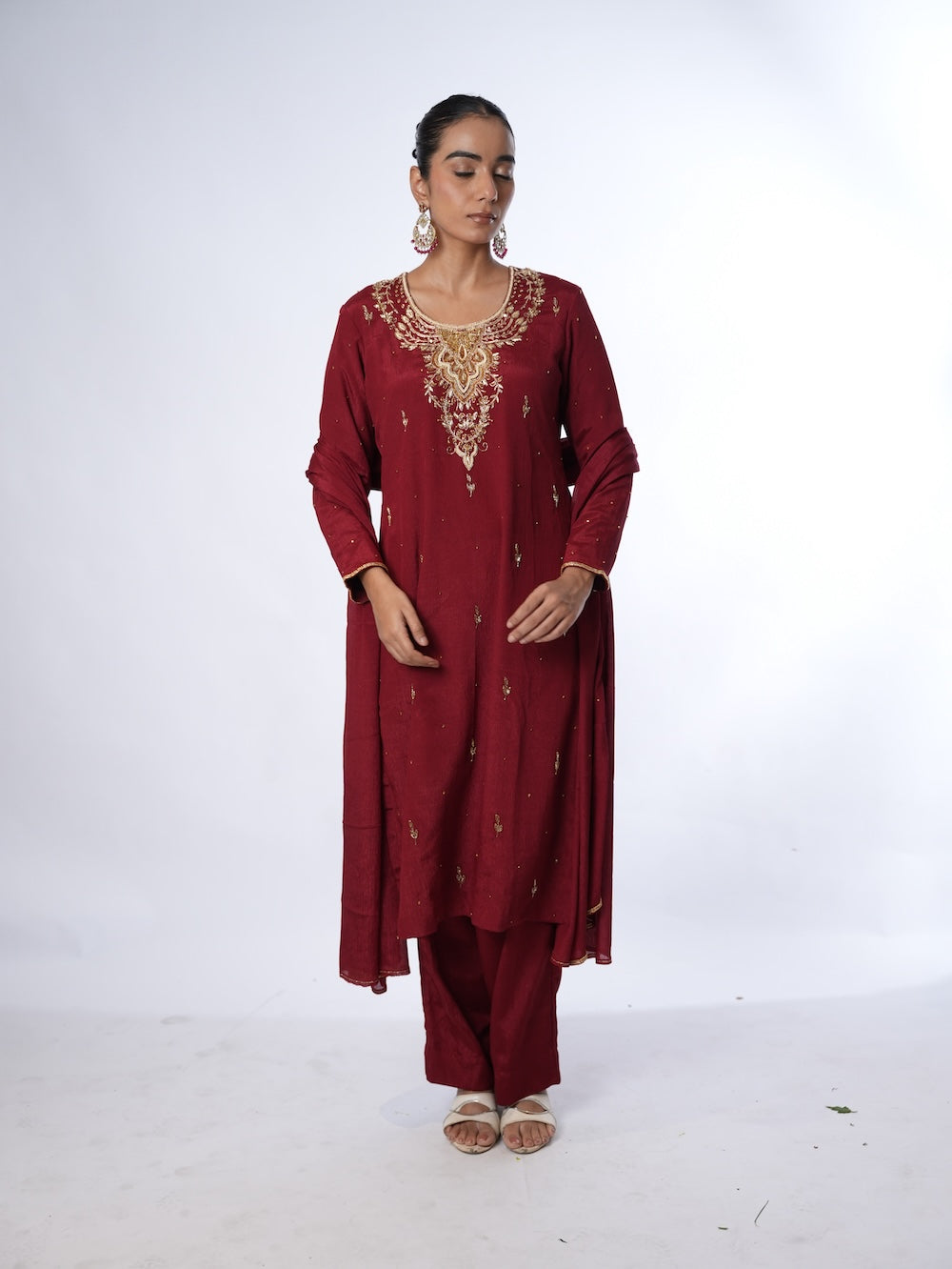 Burgundy Heritage Elegance Set