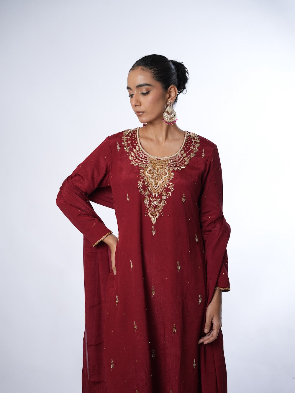 Burgundy Heritage Elegance Set