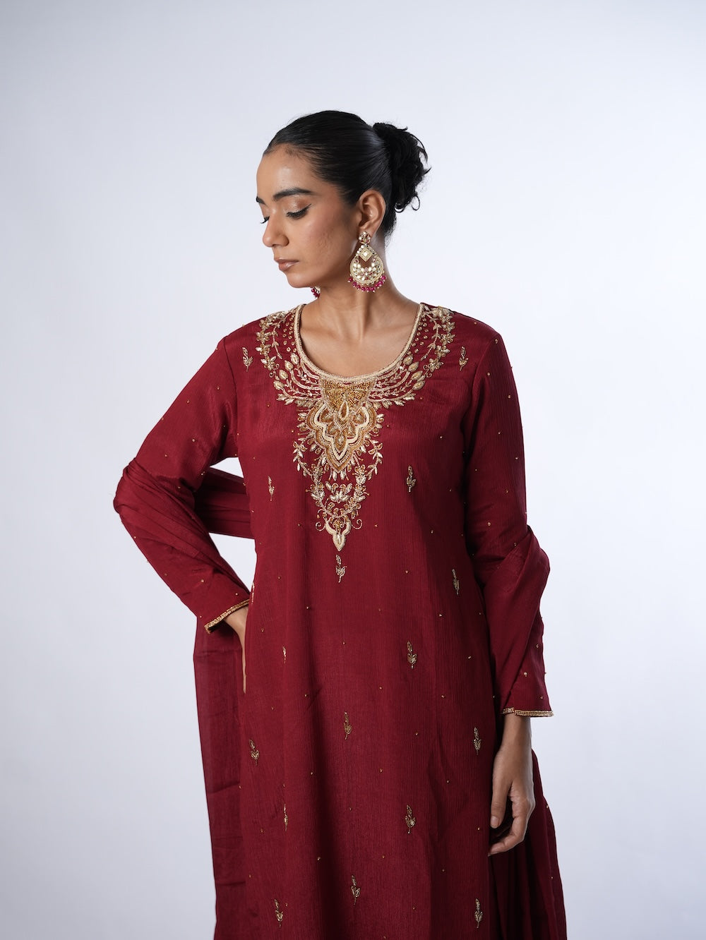 Burgundy Heritage Elegance Set