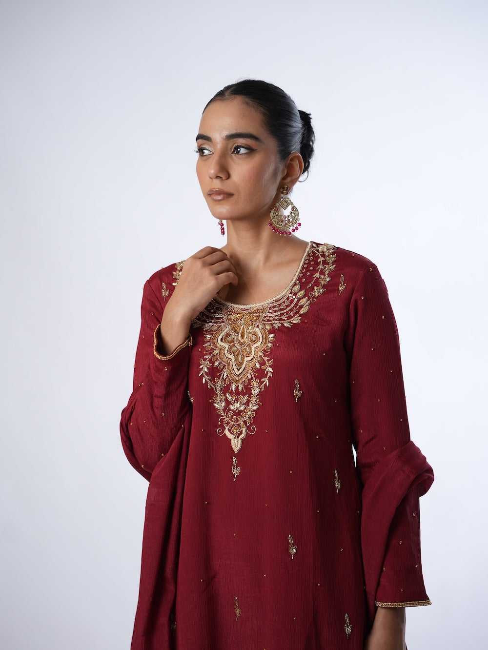 Burgundy Heritage Elegance Set