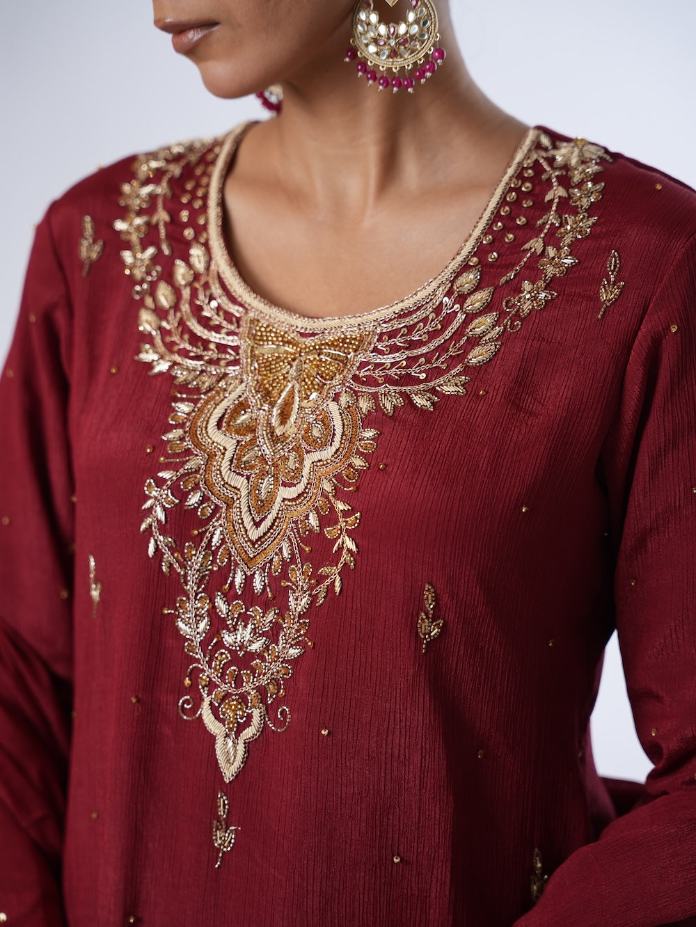Burgundy Heritage Elegance Set