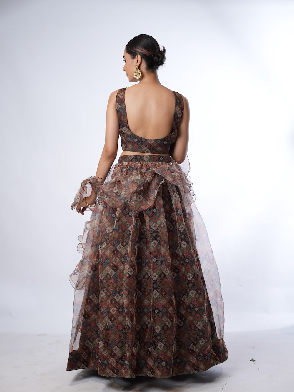 Mosaic Ruffle Flare Set