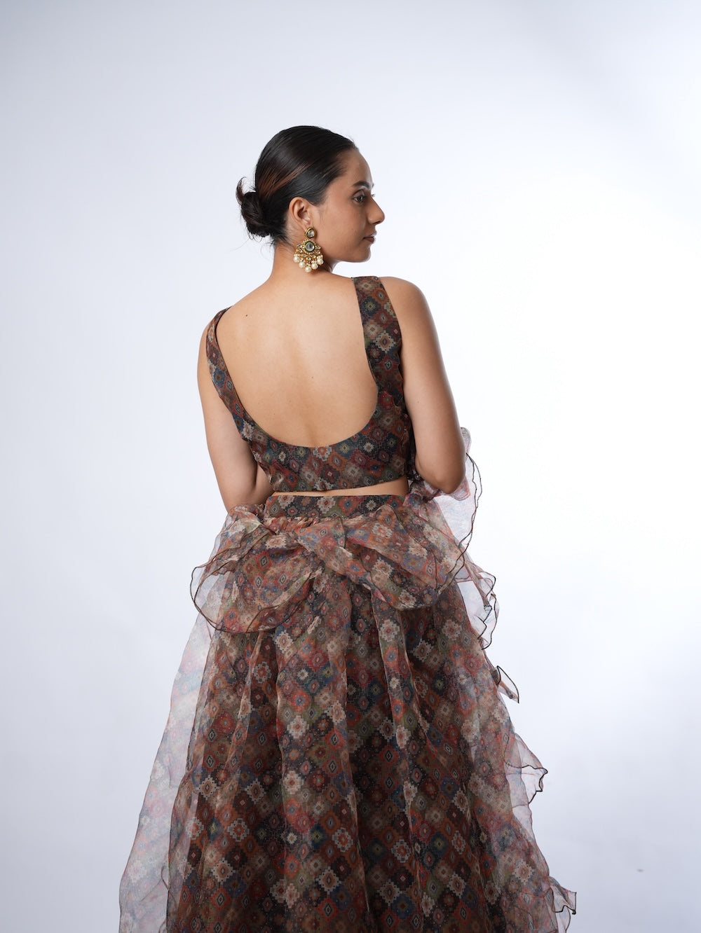 Mosaic Ruffle Flare Set