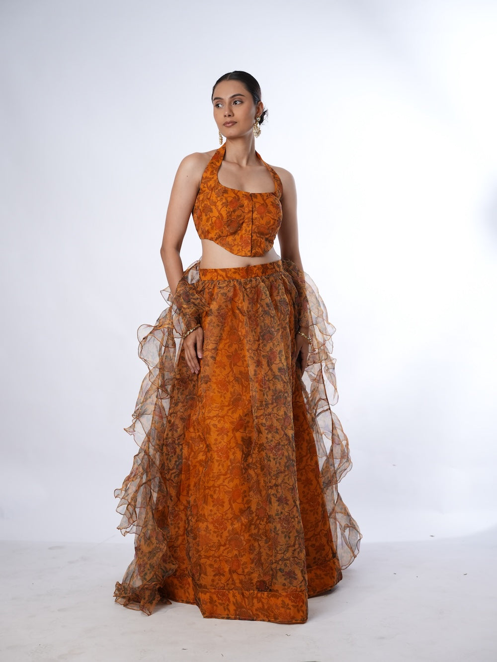 Amber Ruffle Flare Set