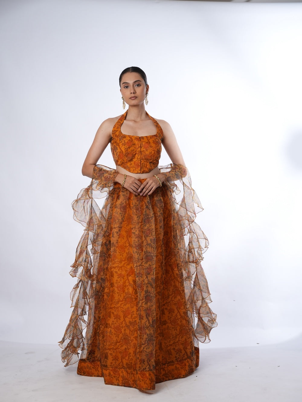 Amber Ruffle Flare Set