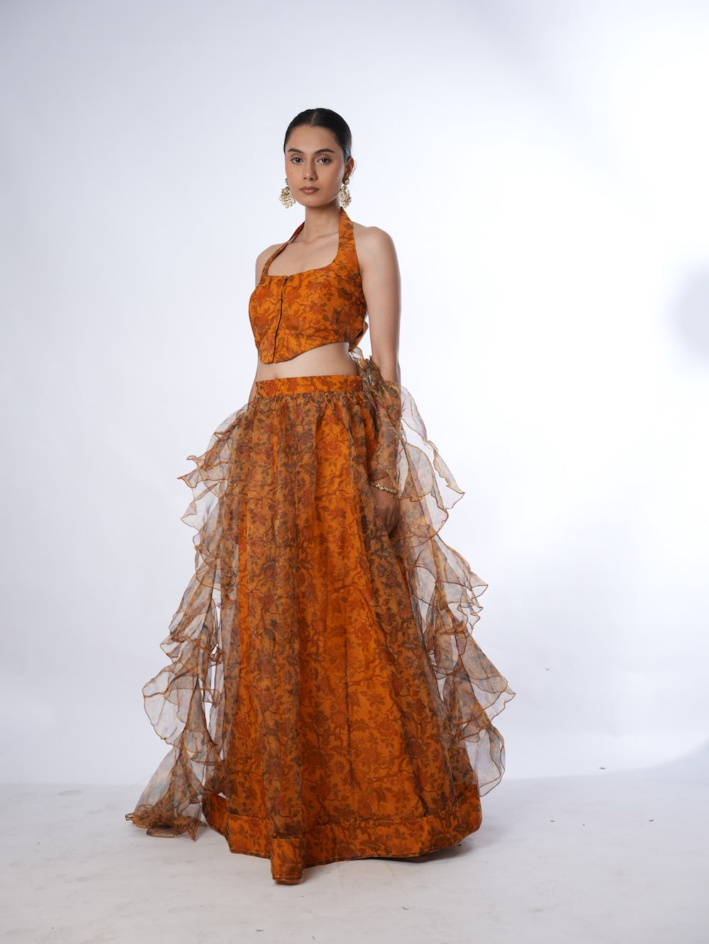Amber Ruffle Flare Set