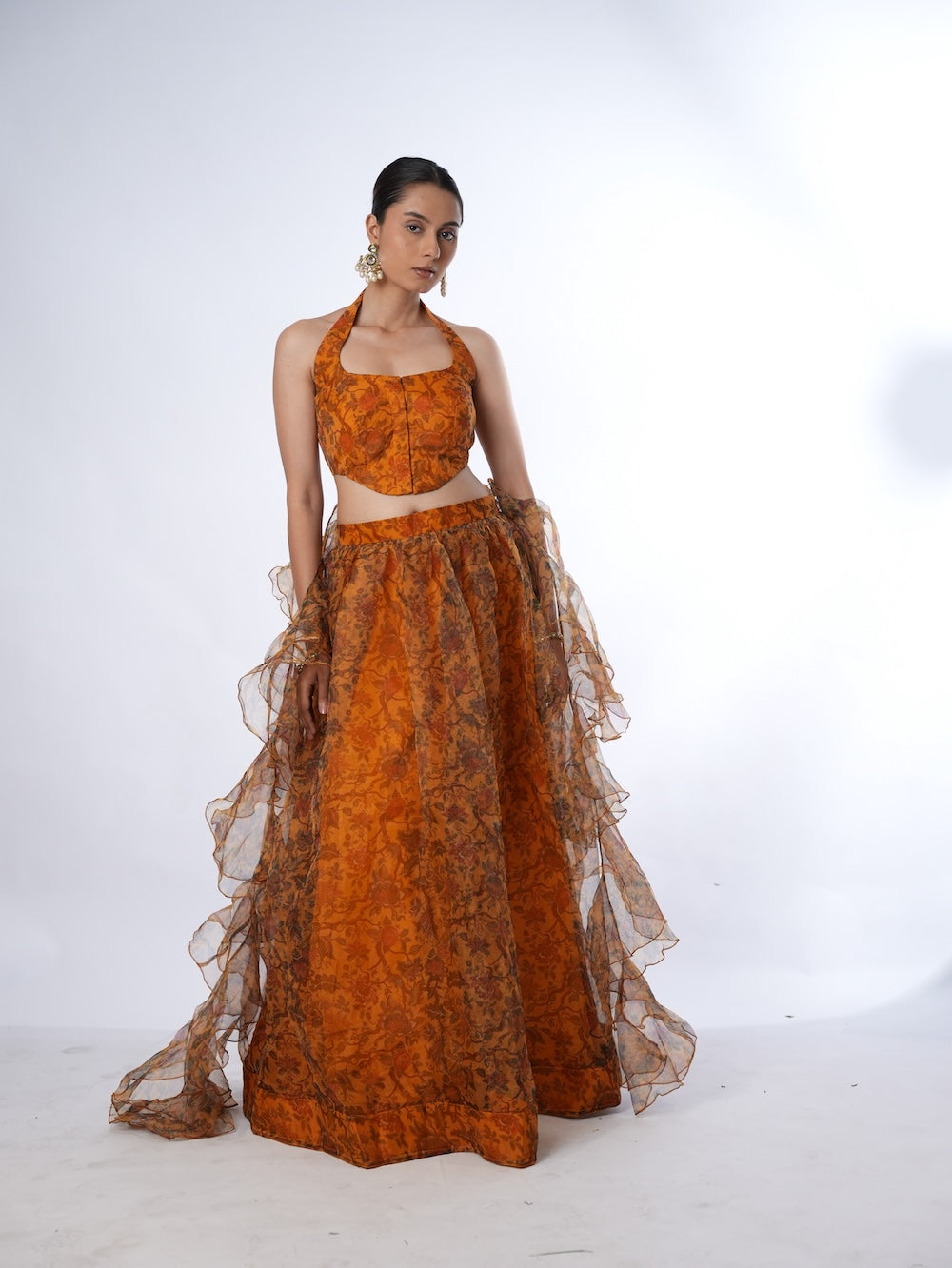 Amber Ruffle Flare Set