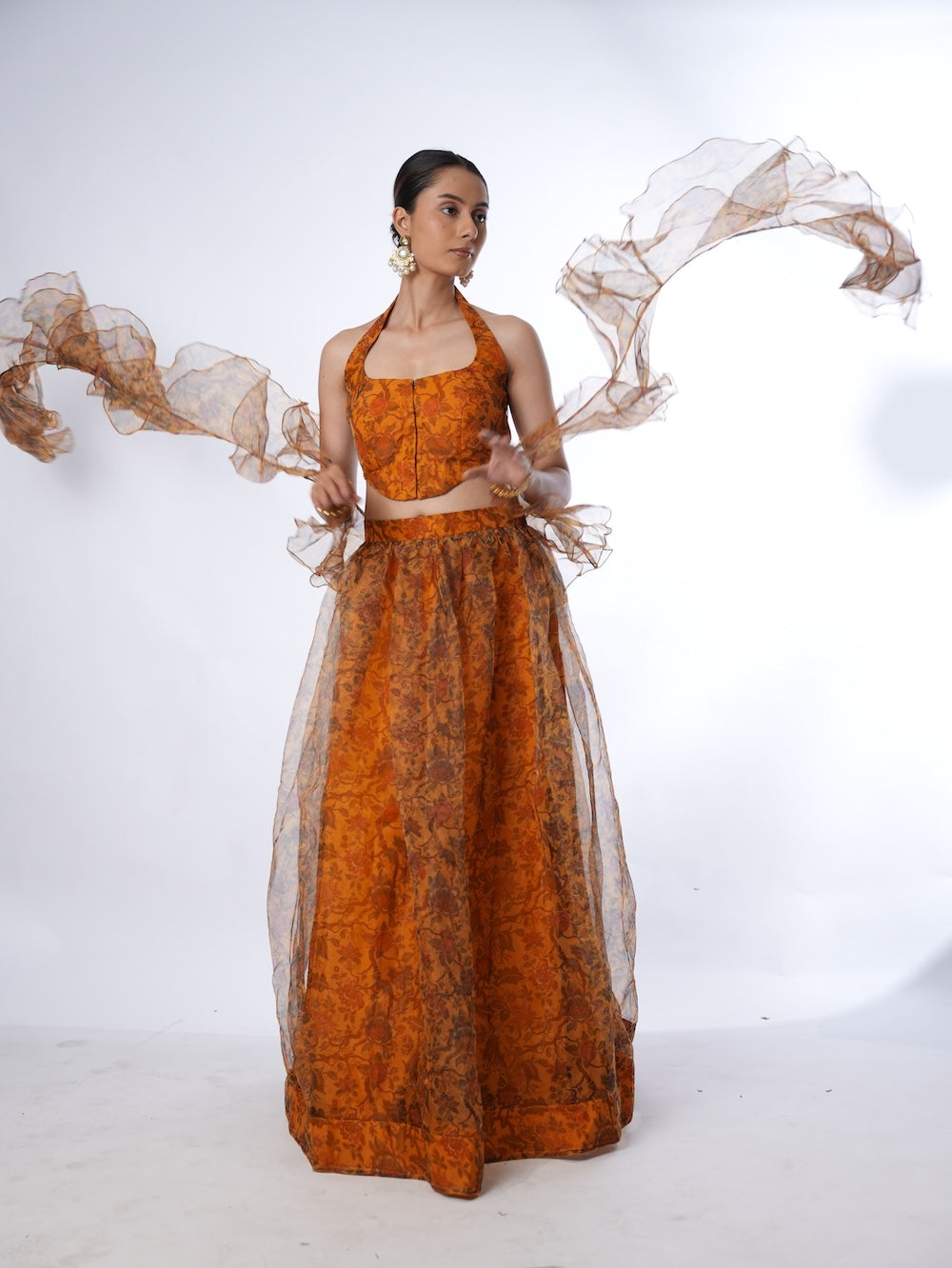 Amber Ruffle Flare Set