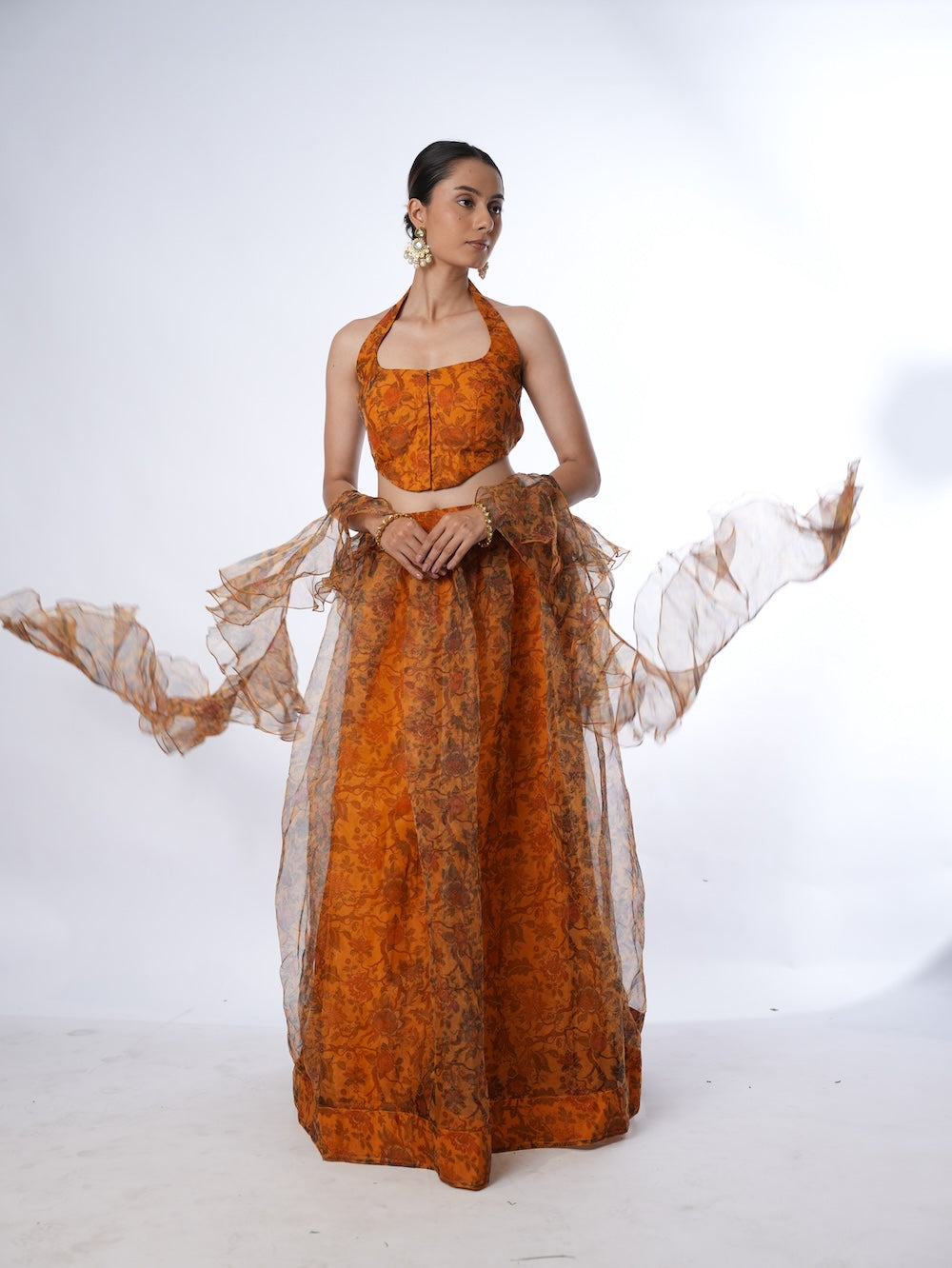 Amber Ruffle Flare Set
