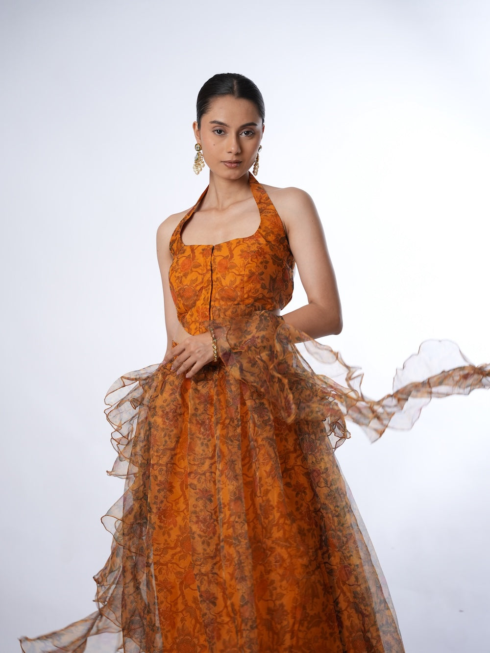 Amber Ruffle Flare Set