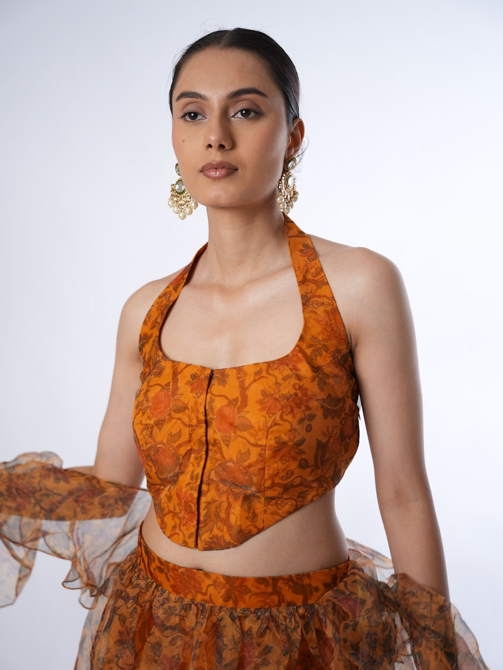 Amber Ruffle Flare Set