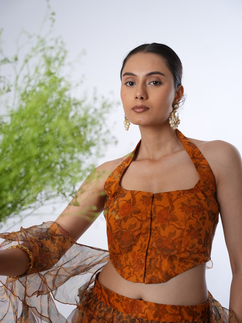 Amber Ruffle Flare Set