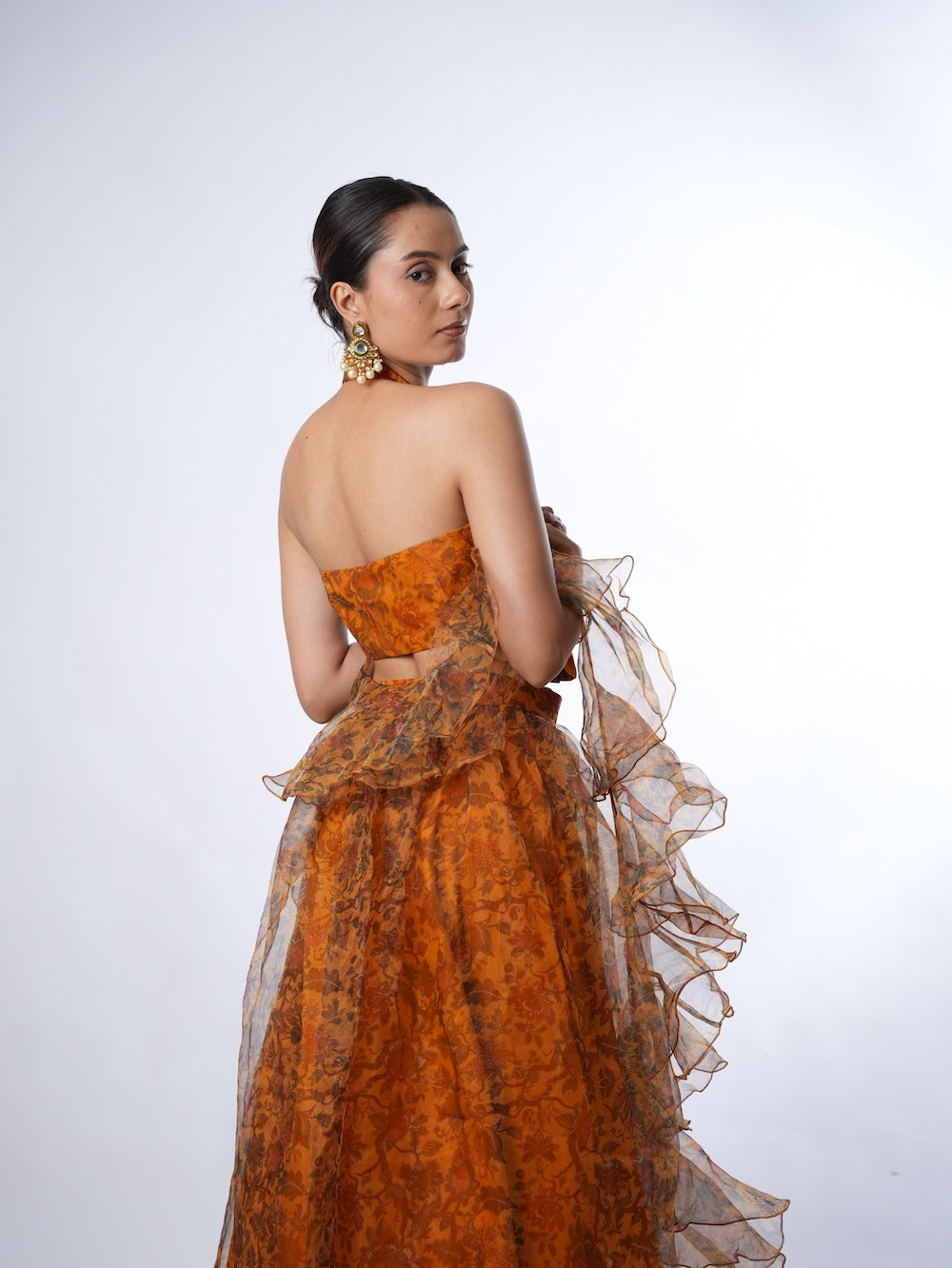 Amber Ruffle Flare Set