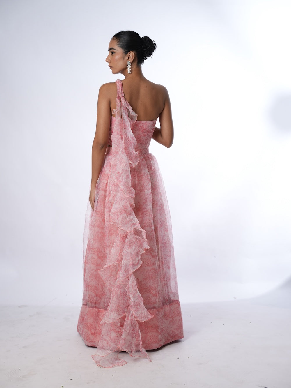 Blushing Ruffle Flare Set