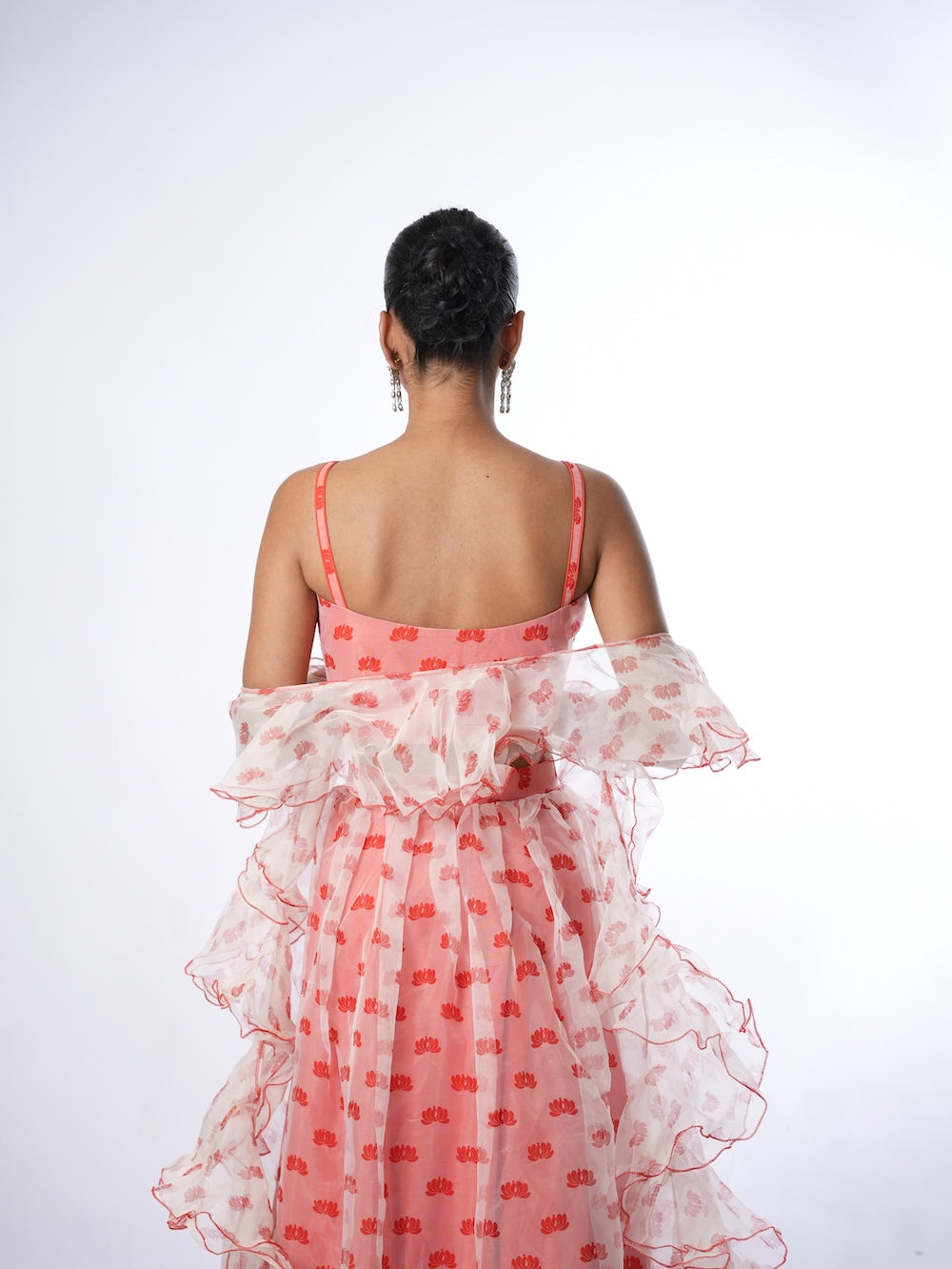 Rose Petal Blossom Ruffle Set