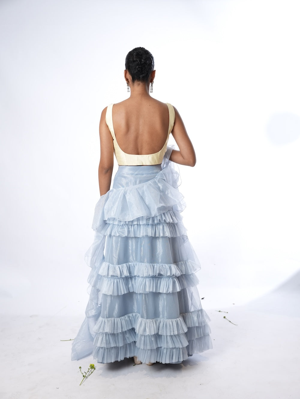 Pastel Sunburst & Slate Ruffle Set