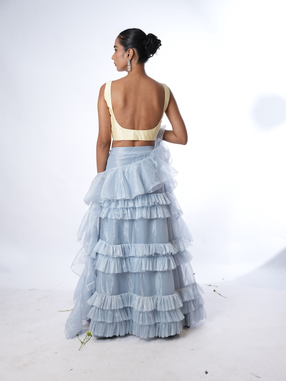 Pastel Sunburst & Slate Ruffle Set